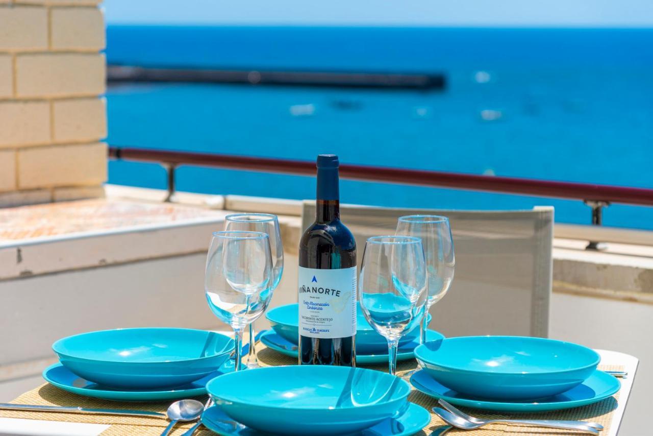 Medano4You The First Line Sea View Penthouse El Médano Exterior foto